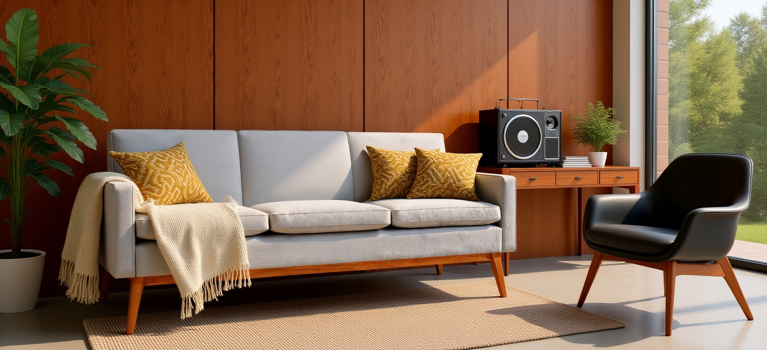 Styled Living Room Scene