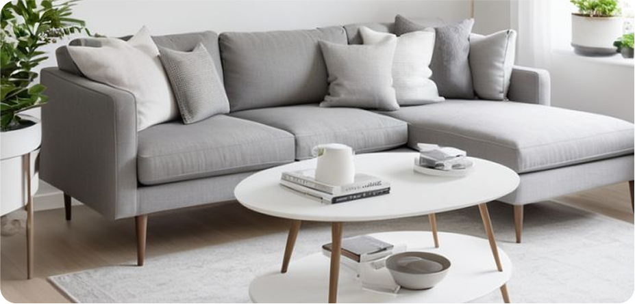 Styled Living Room Scene
