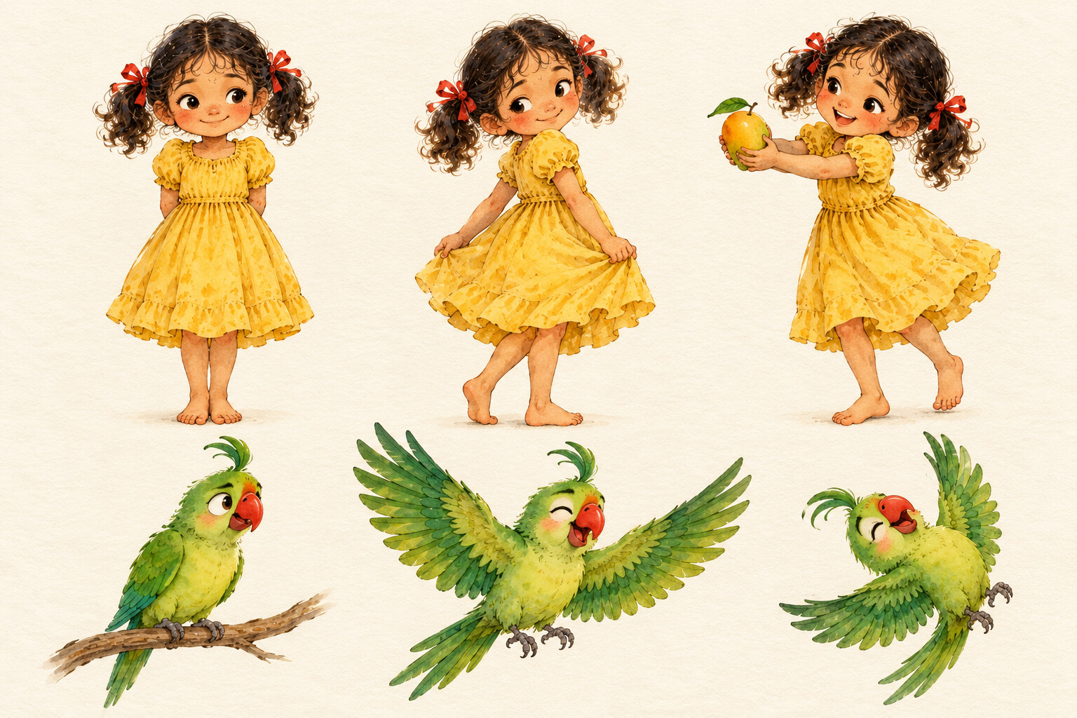 Chhavi & Mithu, an AI-generated fictional character