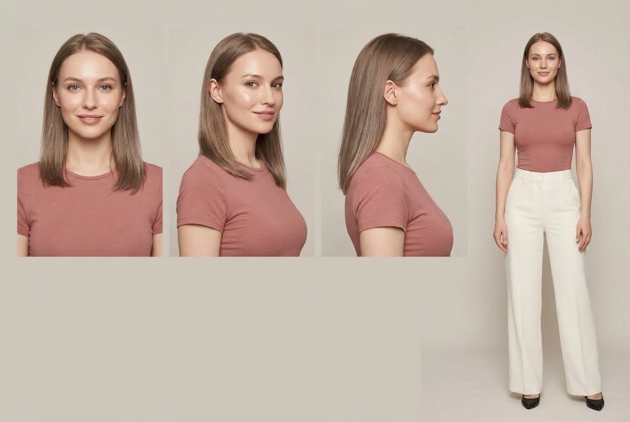 Katya, an AI-generated fictional character