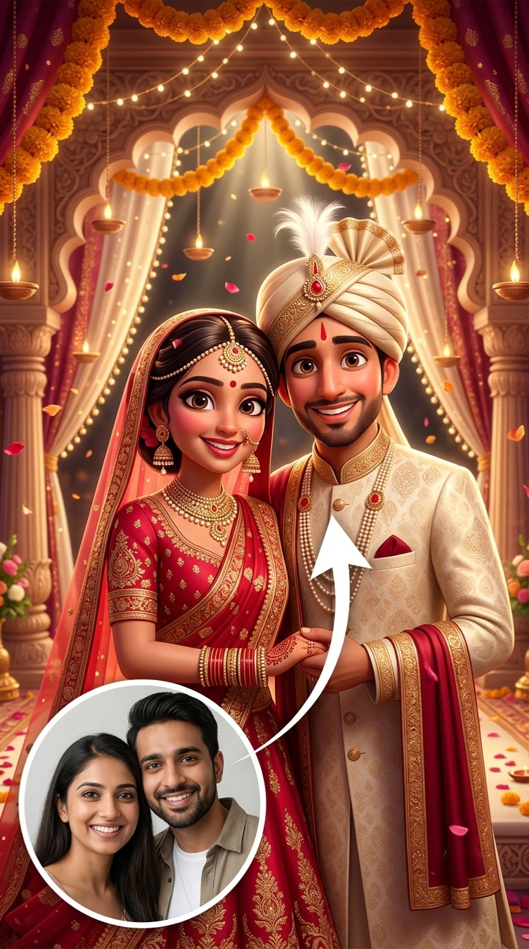 Pixar Wedding Story | Animated Celebration Collection | Still Frame